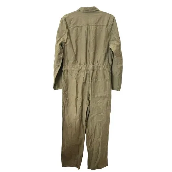 ARITZIA TNA‎ Utility Style Jumpsuit Olive Green Medium